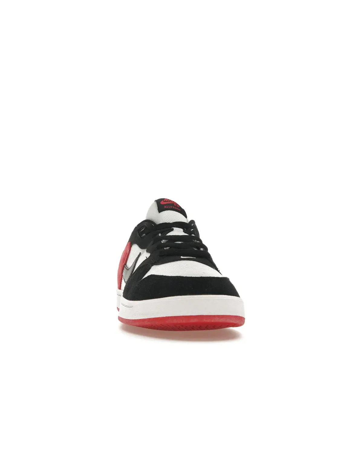 Мужские кроссовки с замшевыми накладками Nike SB Alleyoop Nike — изображение 2 из 4, черный/белый-красный