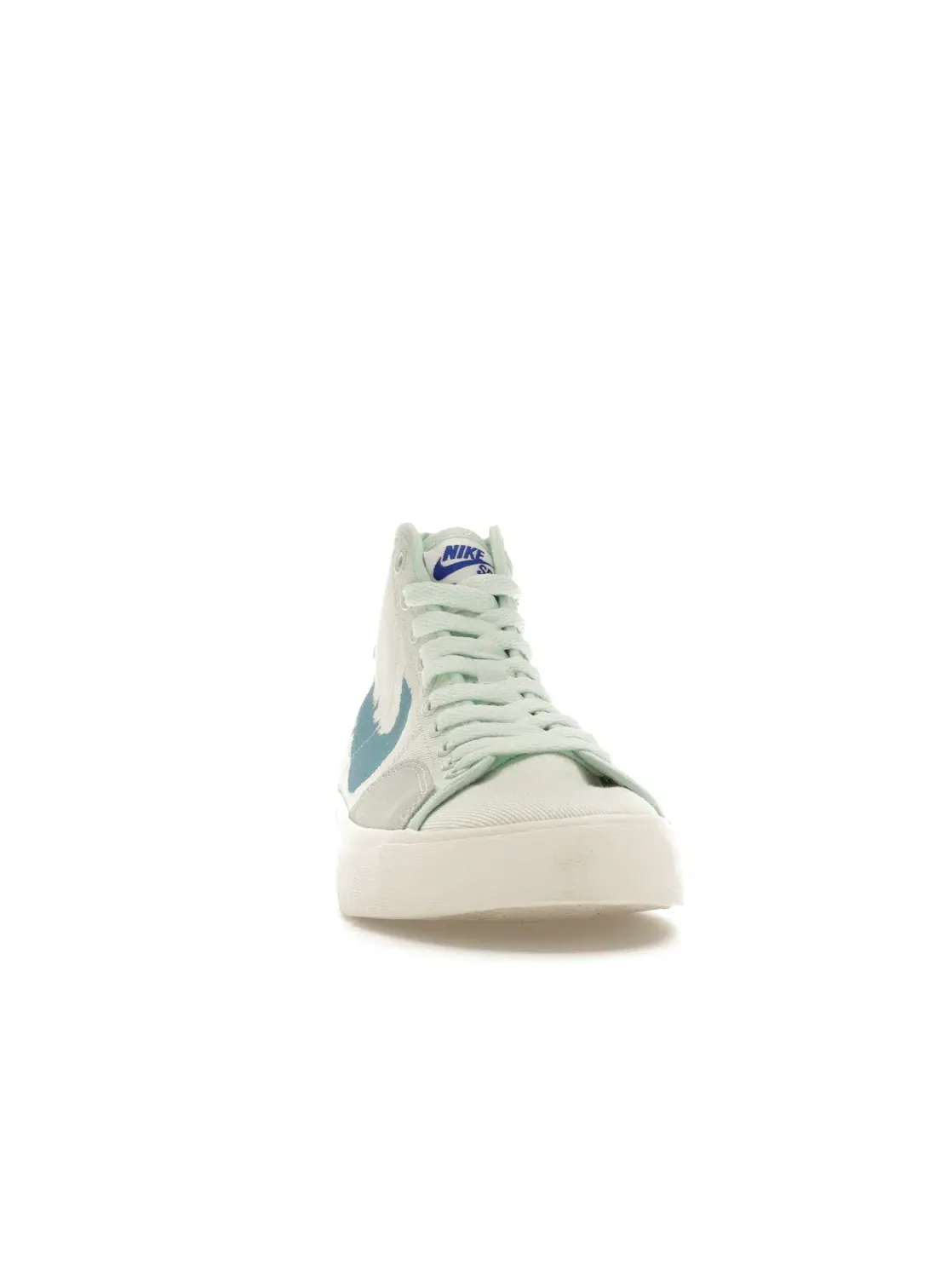 Мужские кроссовки на шнуровке Nike SB Blazer Court Mid PRM Nike — изображение 2 из 4, зеленый/зеленый--синий