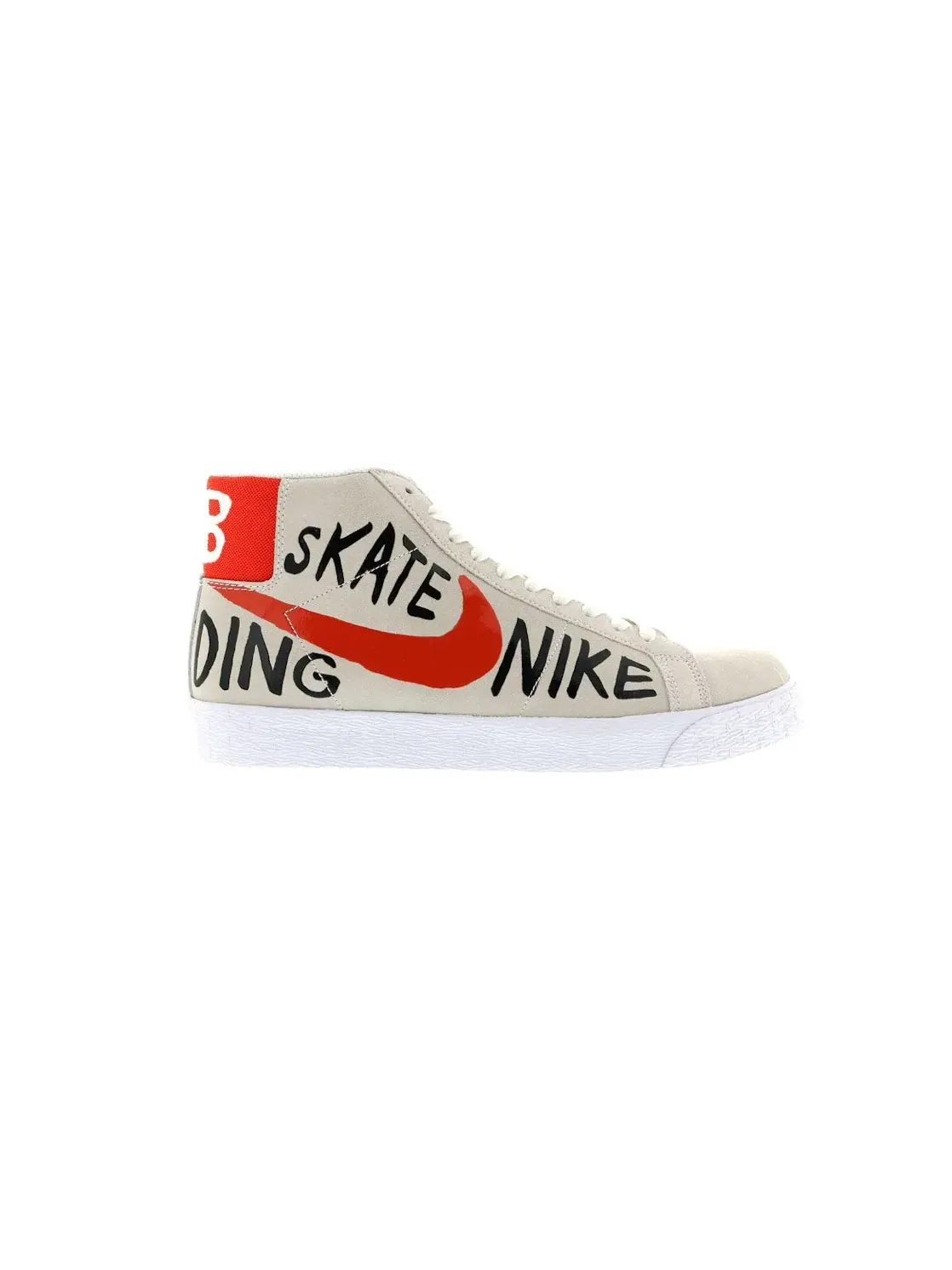 Мужские кроссовки lifestyle Nike SB Blazer Nike — изображение 1 из 4, белый/оранжевый
