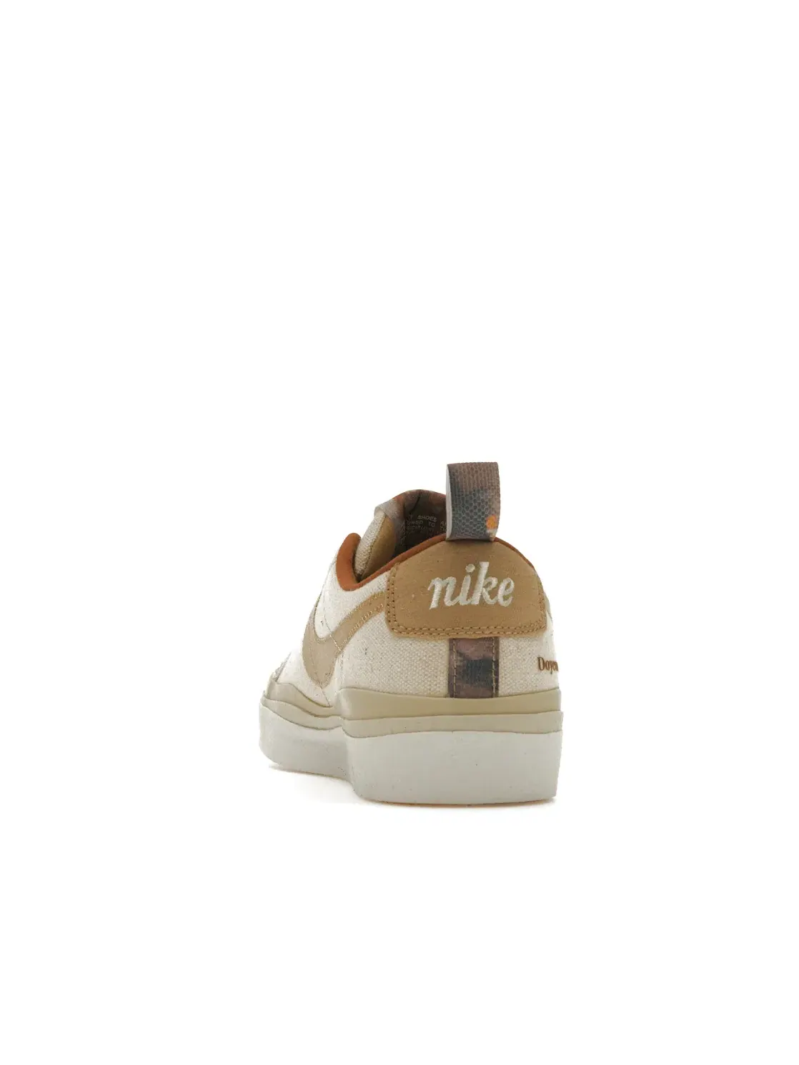 Мужские кроссовки с принтом Nike SB Blazer Low Doyenne Skateboards Nike, Coconut Milk Rattan-Limestone-Sail