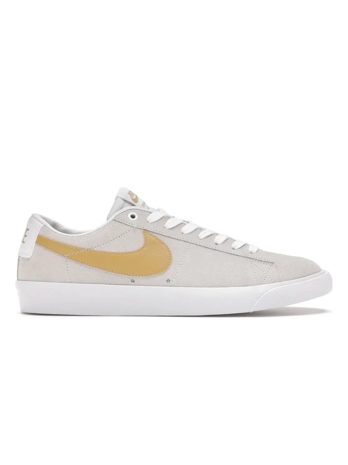 Мужские кроссовки Lifestyle Nike SB Blazer Low — изображение 1 из 4, серый/желтый