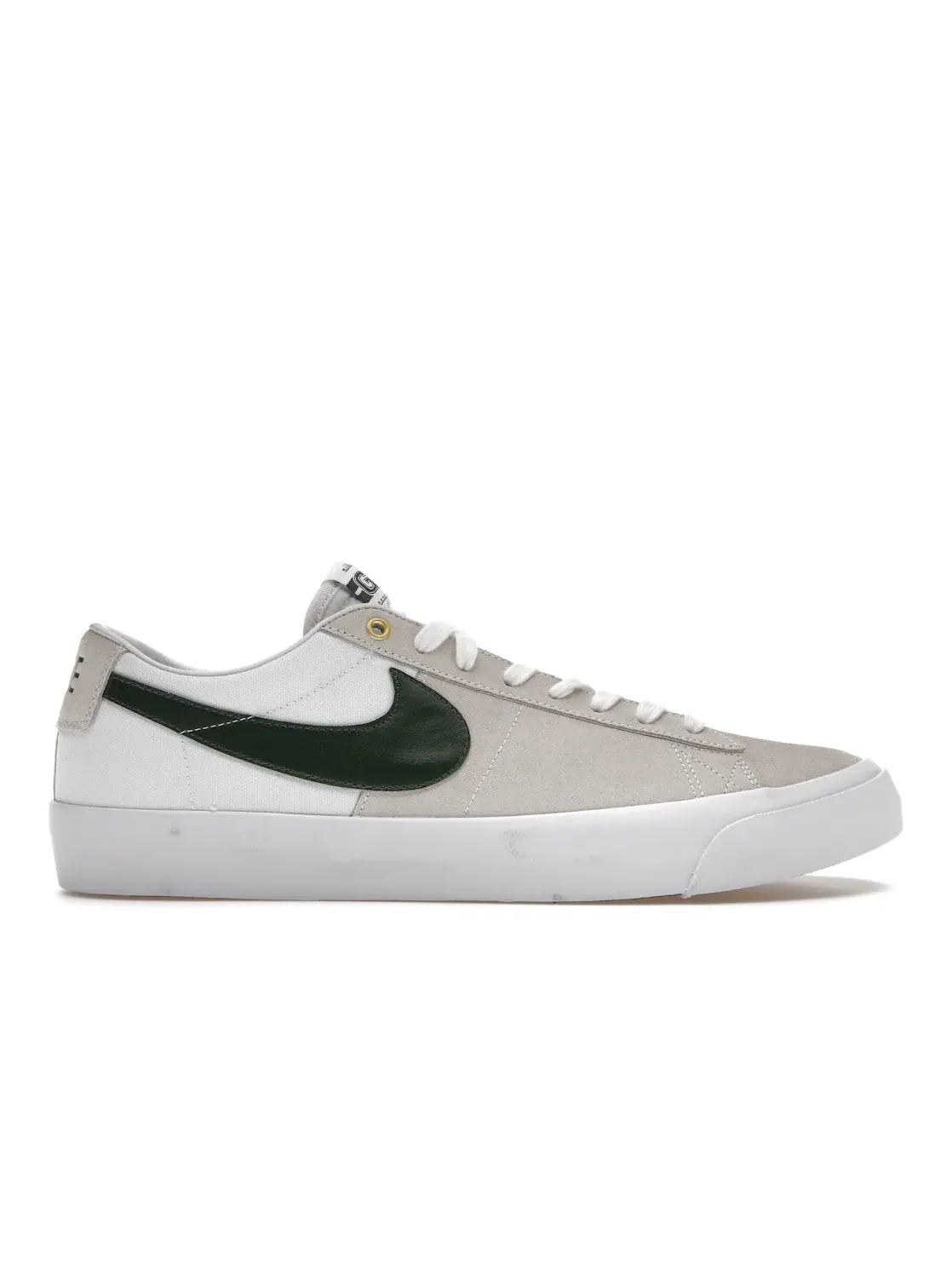 Мужские кроссовки Lifestyle Nike SB Blazer Low GT — изображение 1 из 4, белый/зеленый