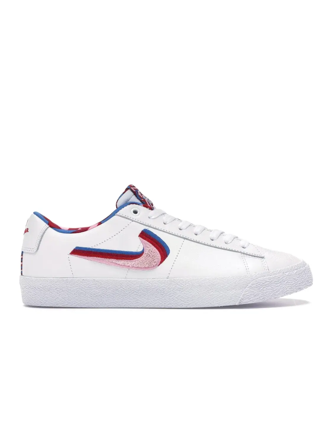 Мужские кроссовки Lifestyle Nike SB Blazer Low Parra — изображение 1 из 4, белый/мульти
