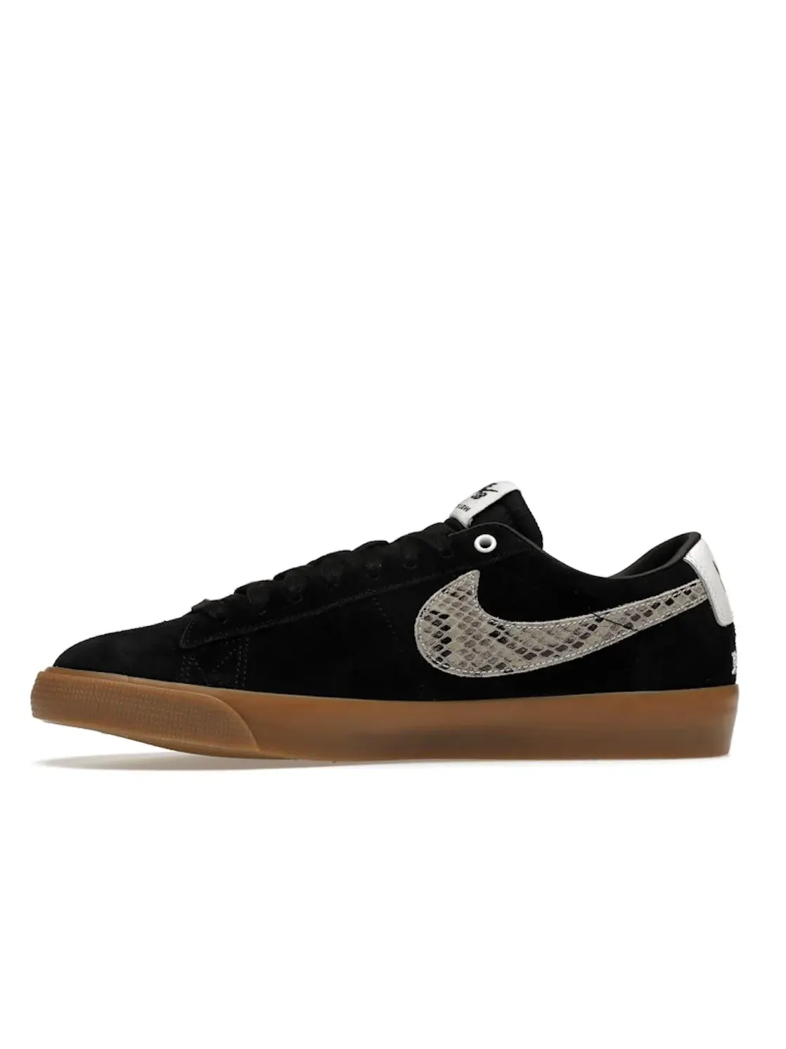 Мужские кроссовки с замшевым верхом Nike SB Blazer Low Wacko Maria — изображение 3 из 4, черный/-коричневый