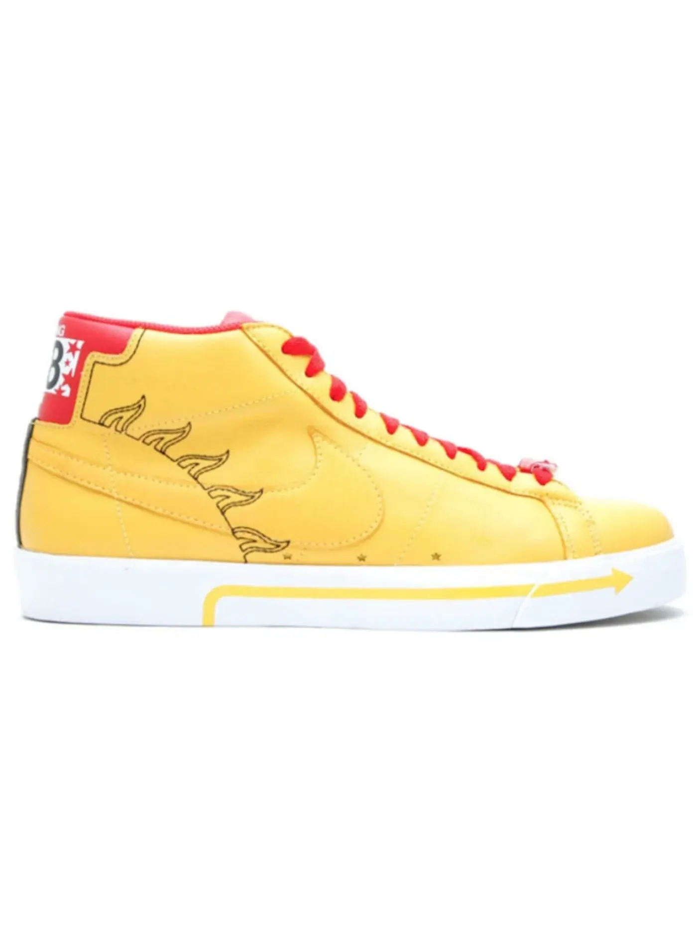 Мужские кроссовки Lifestyle Nike SB Blazer Nike, Varsity Maize/Varsity Maize — изображение 1 из 1
