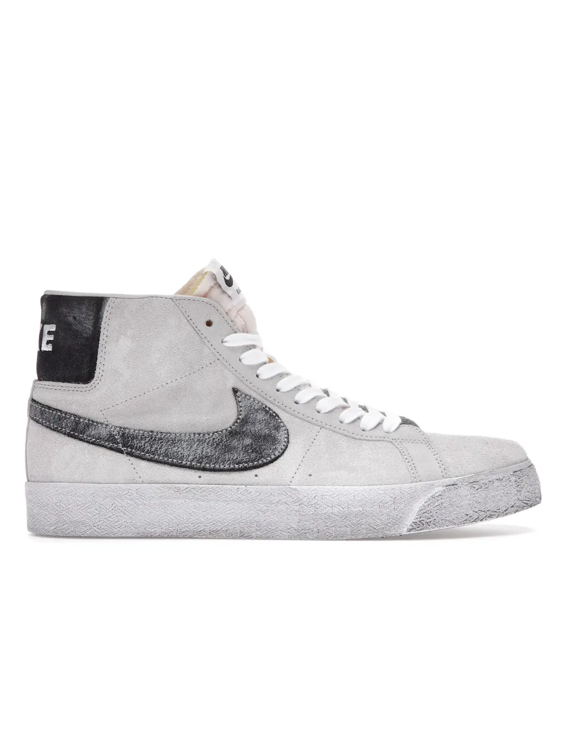 Мужские кроссовки с высоким верхом Nike SB Blazer Mid — изображение 1 из 4, черный