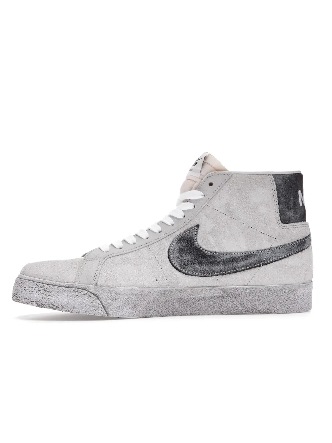 Мужские кроссовки с высоким верхом Nike SB Blazer Mid — изображение 3 из 4, черный