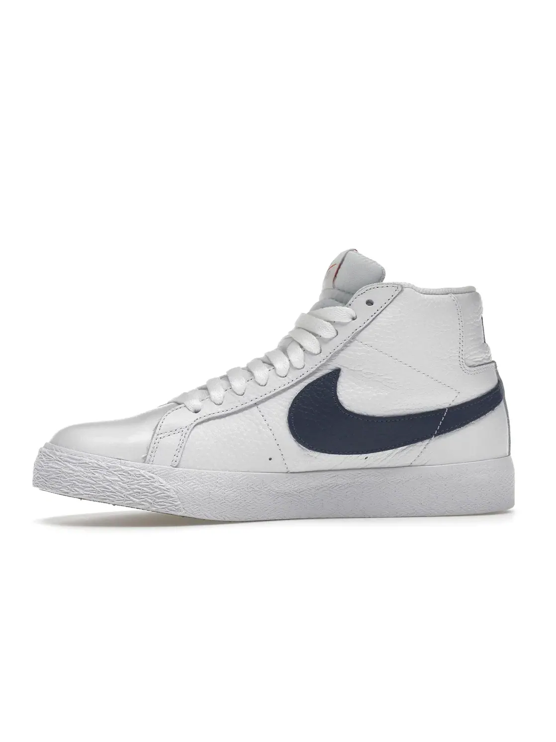 Мужские кроссовки Lifestyle Nike SB Blazer Mid ISO — изображение 3 из 4, белый/темно-синий