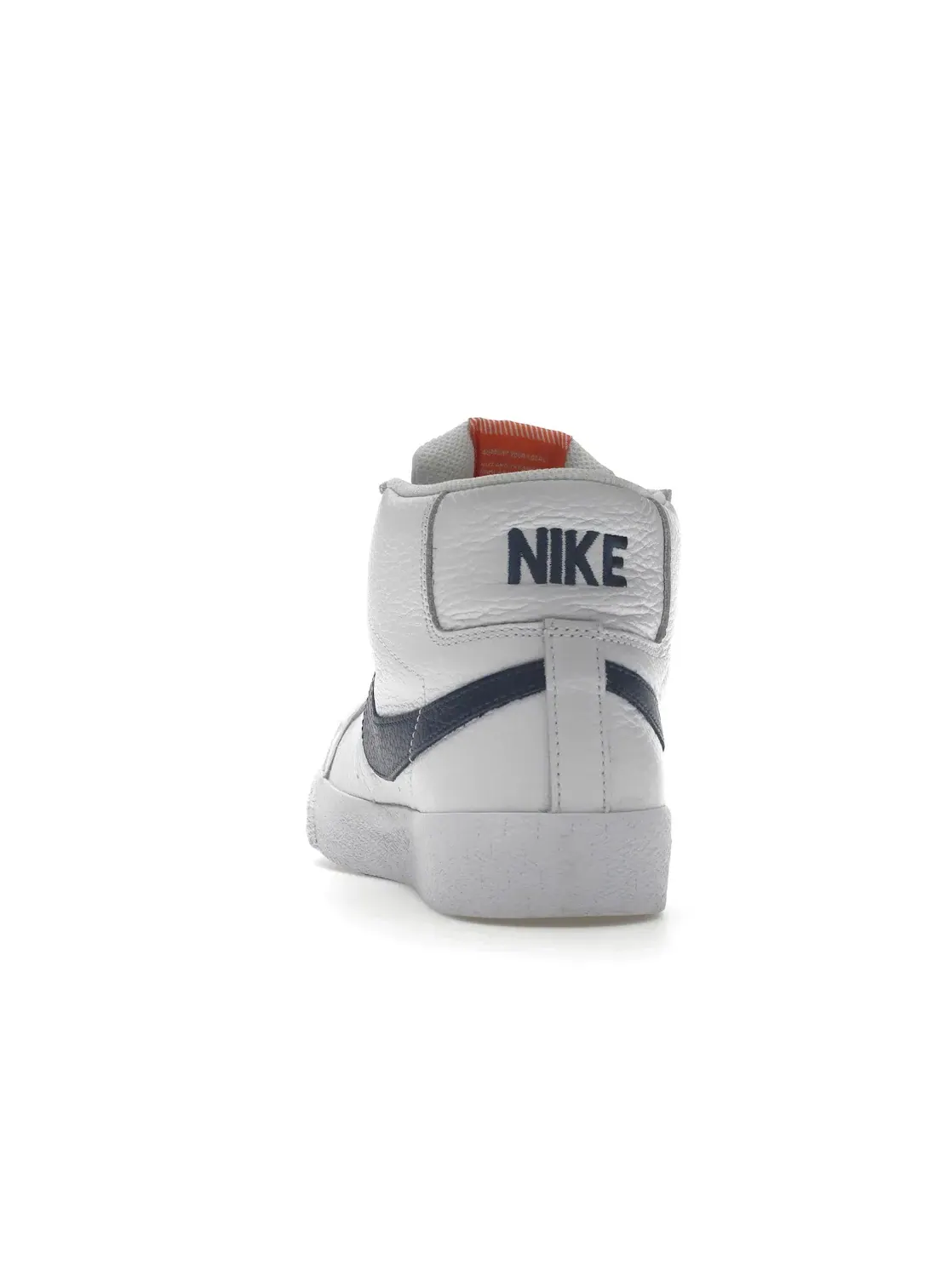 Мужские кроссовки Lifestyle Nike SB Blazer Mid ISO — изображение 4 из 4, белый/темно-синий
