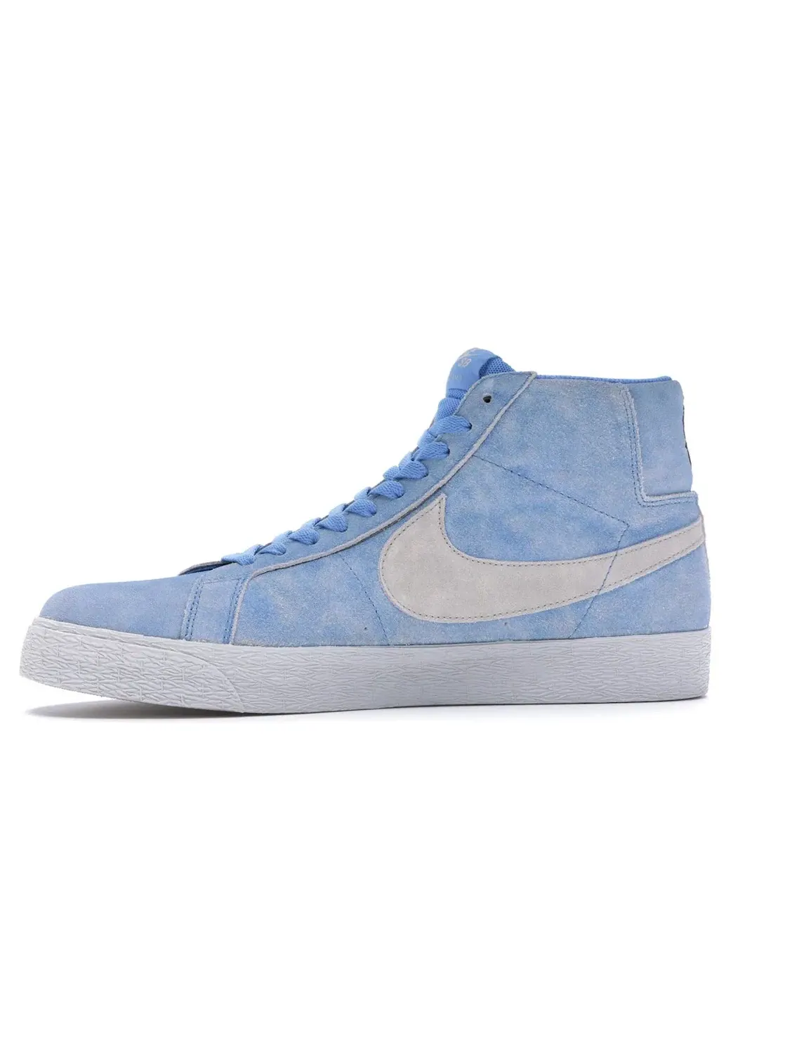 Мужские кроссовки с принтом Nike SB Blazer Mid Lance Mountain English Rose Nike — изображение 3 из 4, синий/светлый-красный