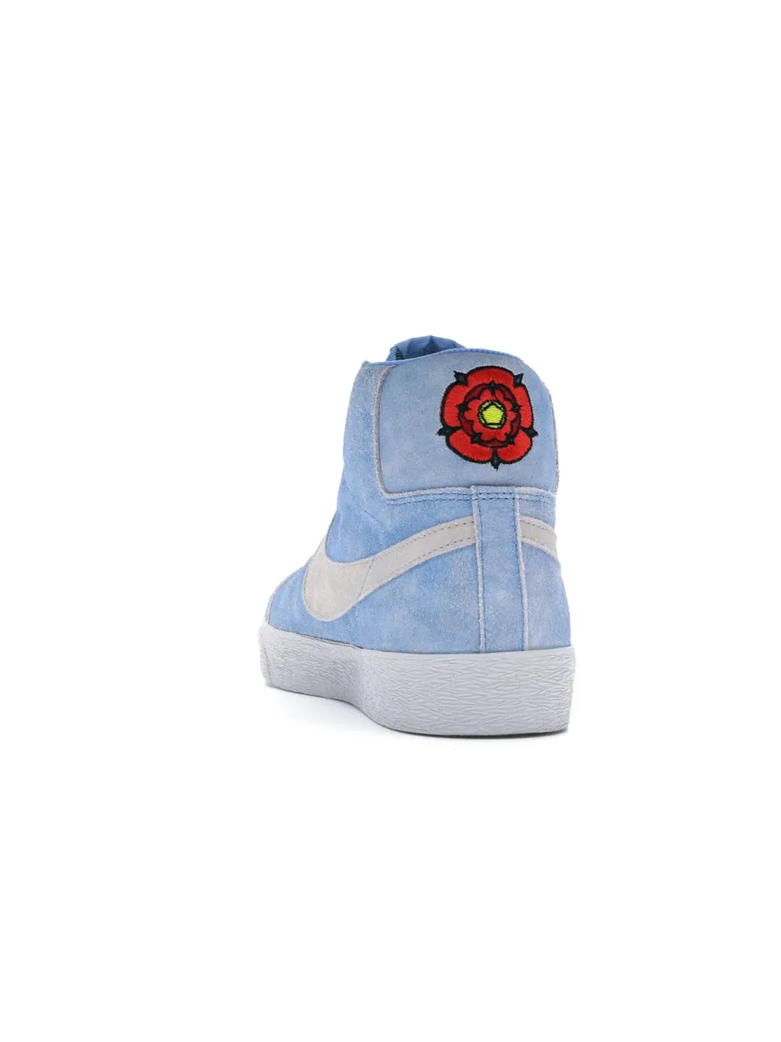 Мужские кроссовки с принтом Nike SB Blazer Mid Lance Mountain English Rose Nike — изображение 4 из 4, синий/светлый-красный