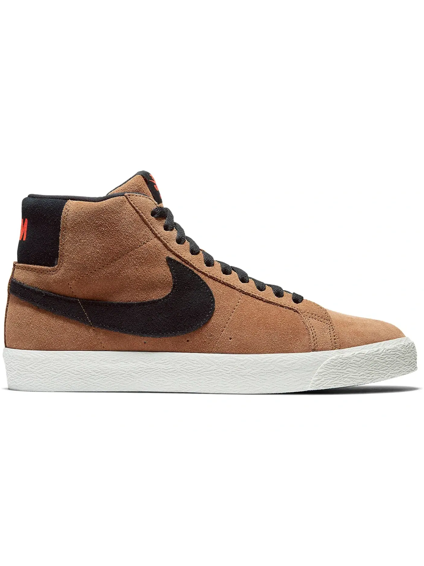 Мужские кроссовки с замшевым верхом Nike SB Blazer Mid — изображение 1 из 1, светлый бежевый/черный