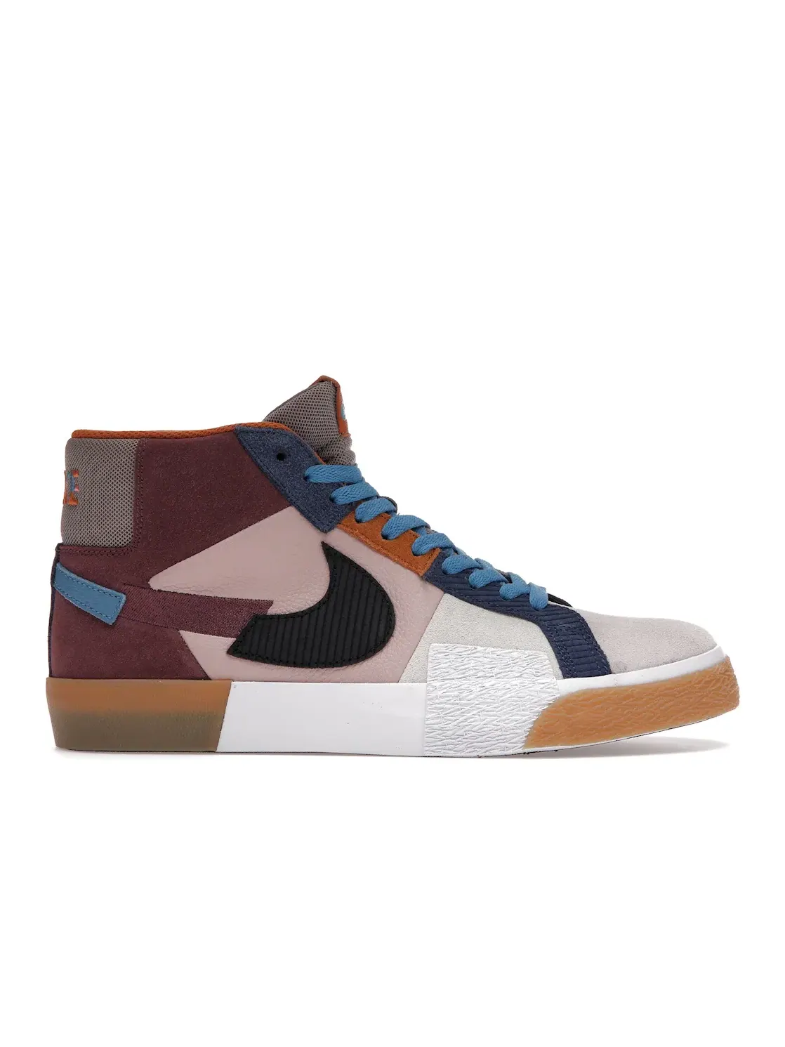 Мужские кроссовки для скейтбординга с мозаичным дизайном Nike SB Blazer Mid Nike — изображение 1 из 4