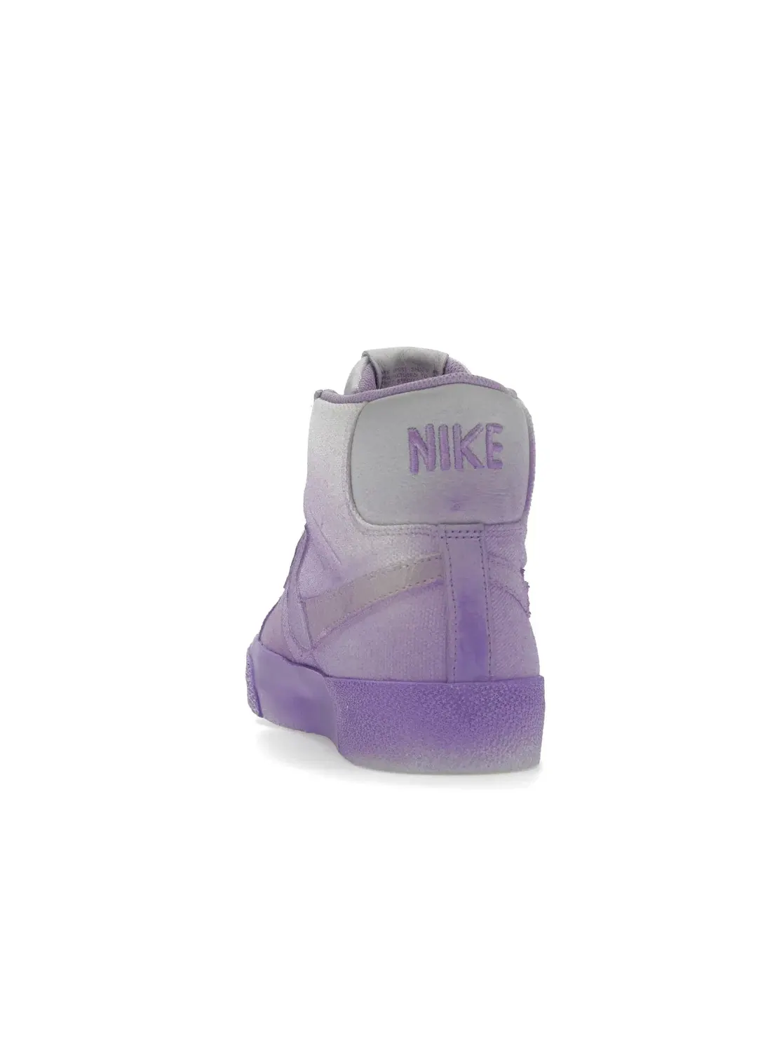 Мужские кроссовки для скейтбординга с омбре-расцветкой Nike SB Blazer Mid PRM Nike — изображение 4 из 4, белый