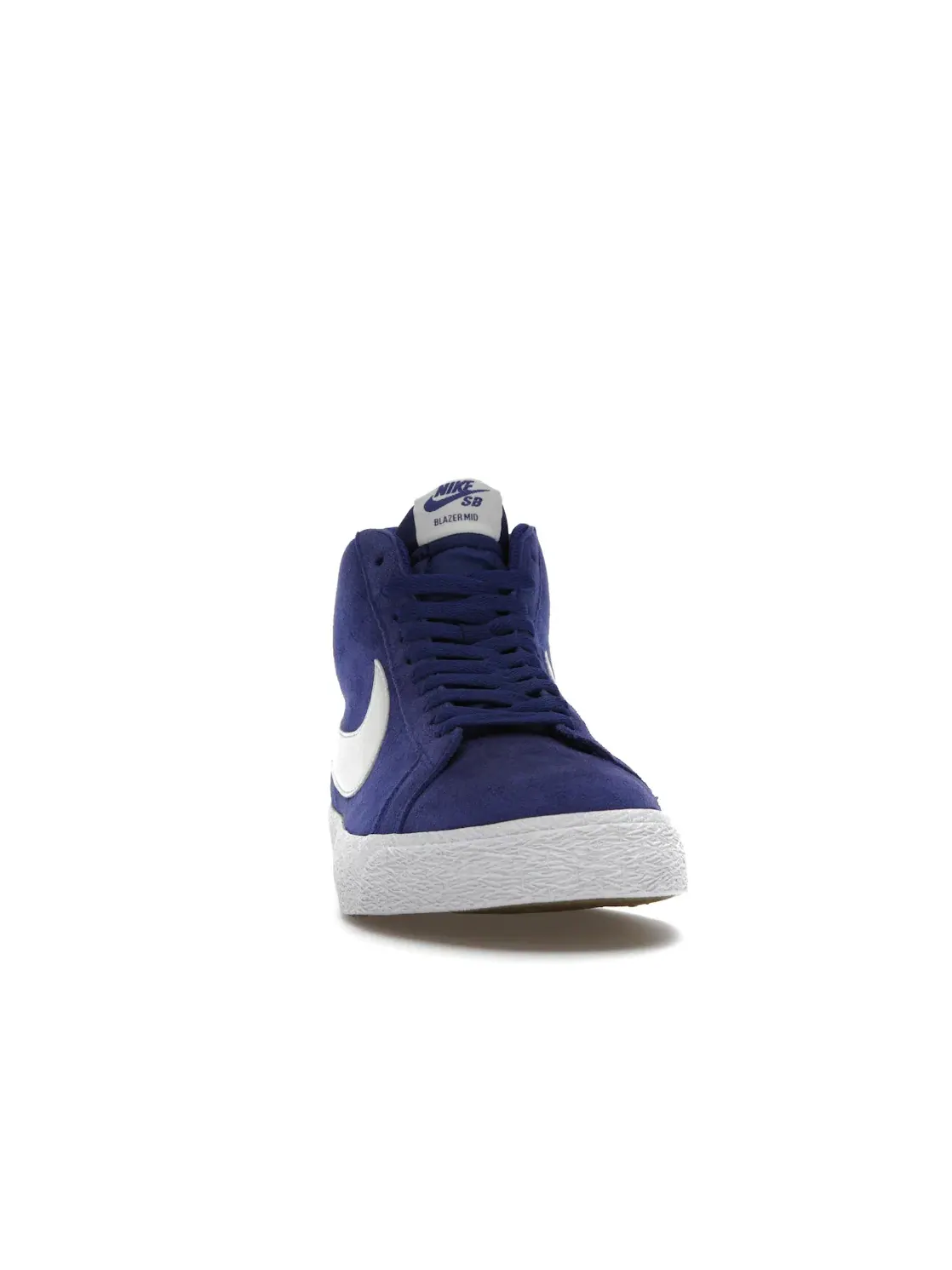 Мужские кроссовки для повседневной носки Nike SB Blazer Mid — изображение 2 из 4, синий белый