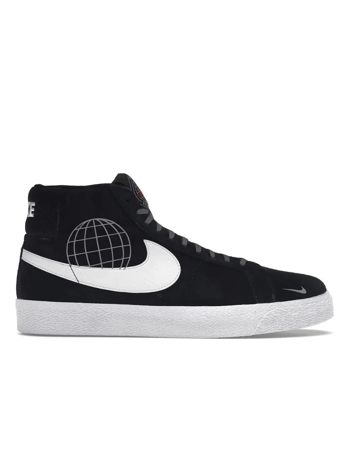 Мужские кроссовки Lifestyle Nike SB Zoom Blazer Mid — изображение 1 из 4, черный/белый