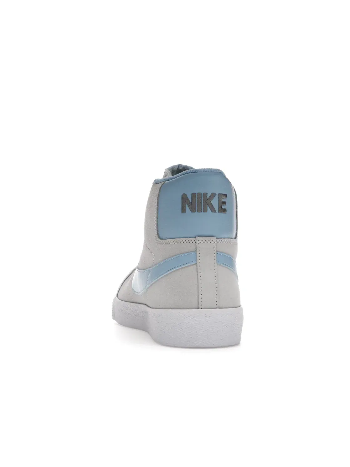 Мужские кроссовки с высоким верхом Nike SB Blazer Mid — изображение 4 из 4, серый/синий