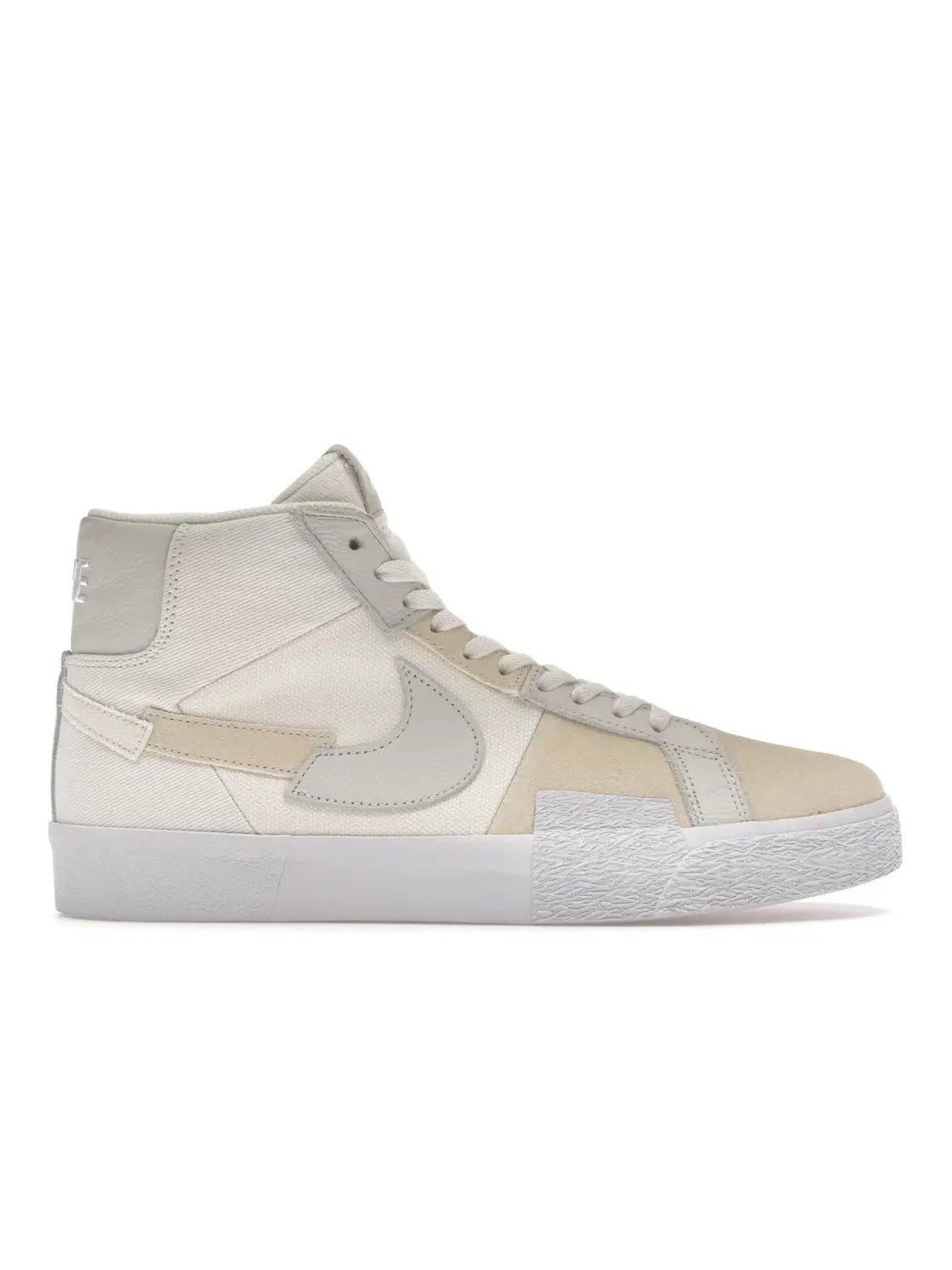 Мужские кроссовки высокие с брендом Nike SB Blazer Mid — изображение 1 из 4, белый/белый/белый/белый