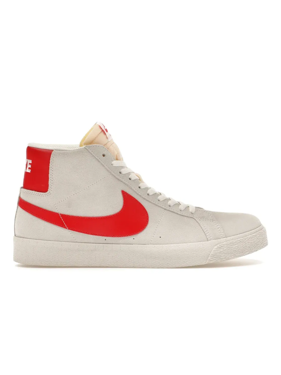 Мужские кроссовки Nike SB Blazer Mid — изображение 1 из 4, белый/красный