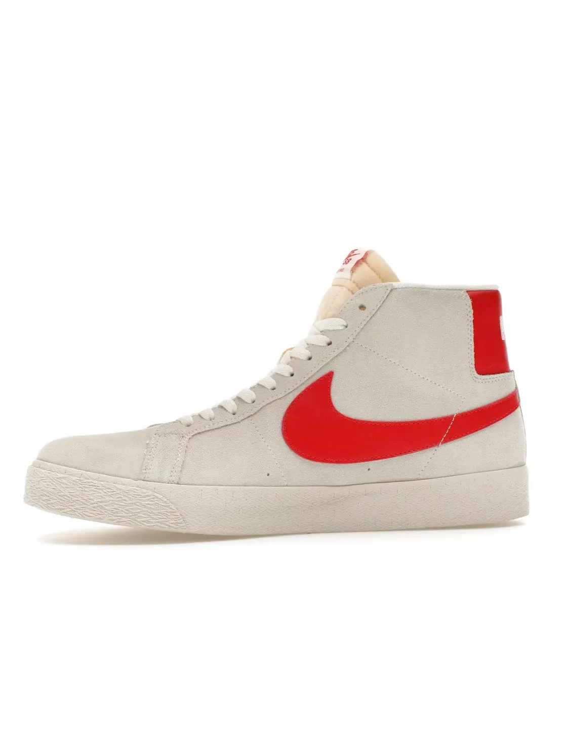 Мужские кроссовки Nike SB Blazer Mid — изображение 3 из 4, белый/красный