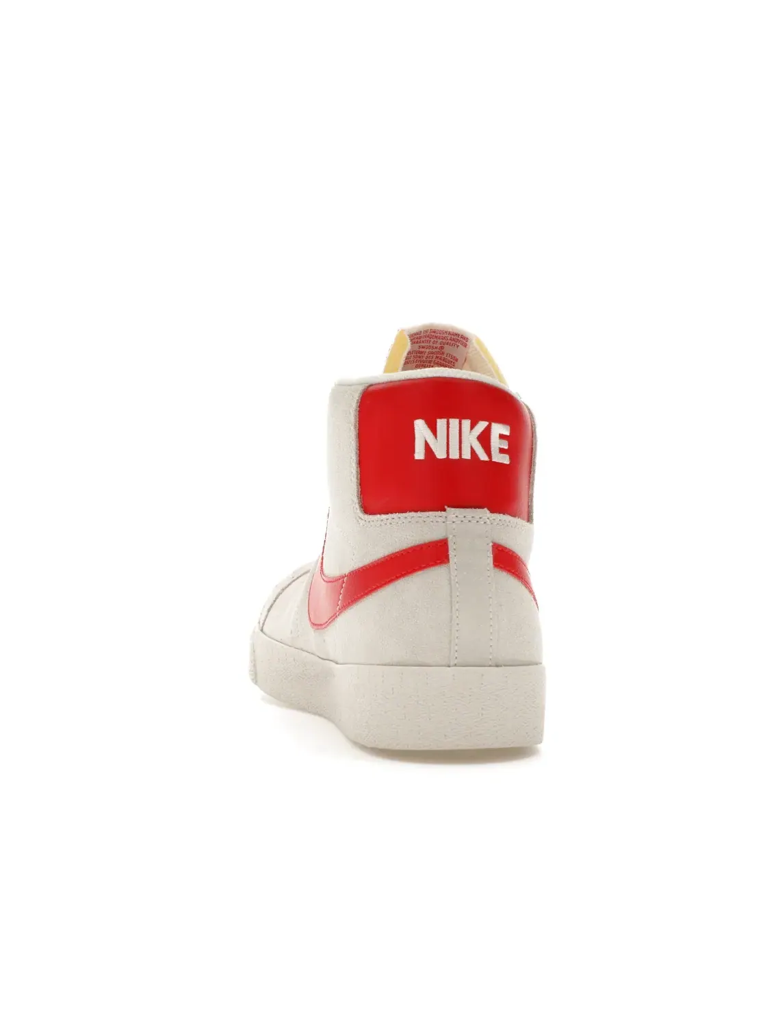 Мужские кроссовки Nike SB Blazer Mid — изображение 4 из 4, белый/красный