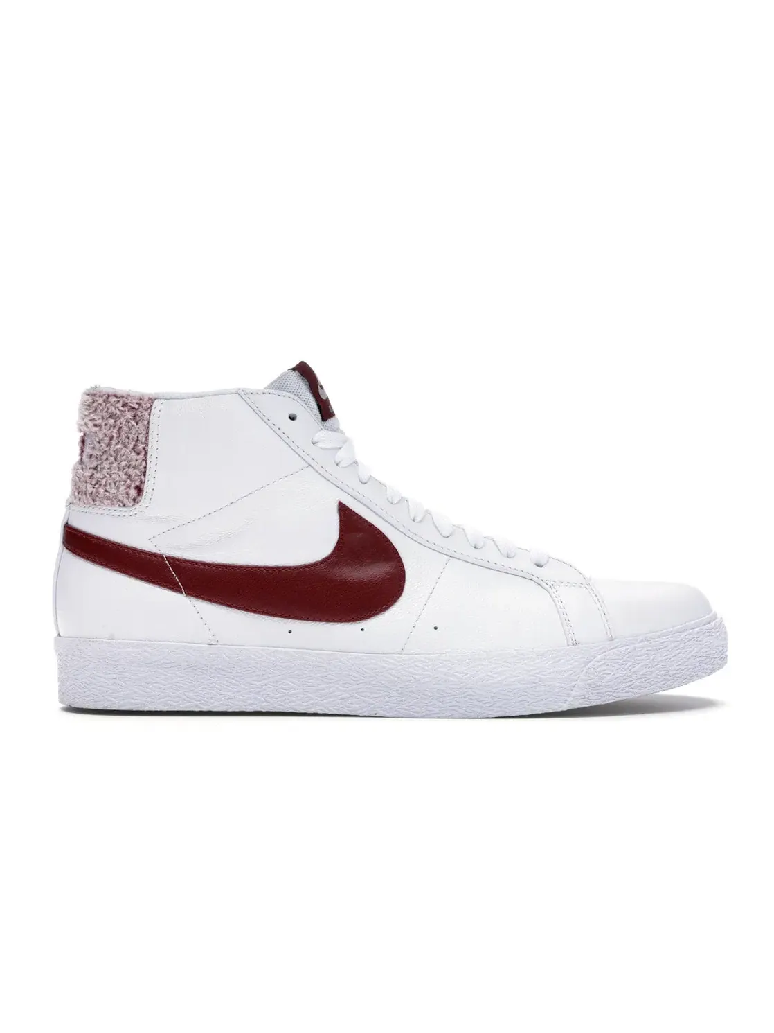Мужские кроссовки с высоким верхом Nike SB Blazer Mid — изображение 1 из 4, белый красный