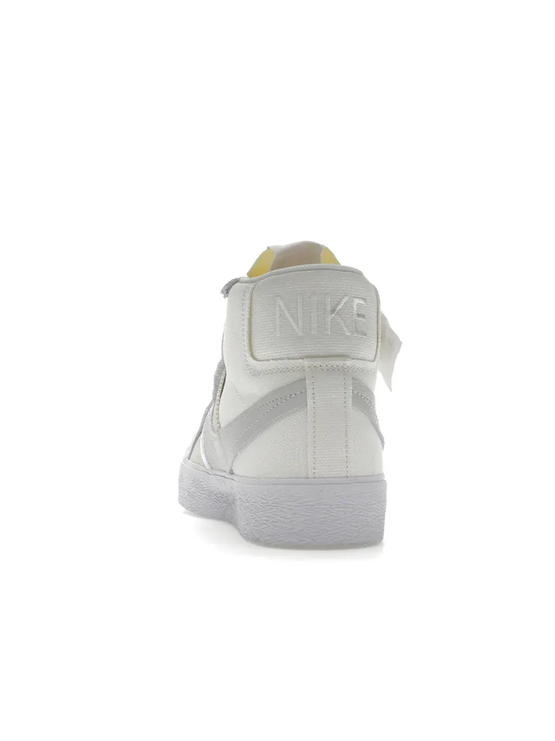 Мужские кроссовки с высоким верхом Nike SB Blazer Mid Warning Label — изображение 4 из 4, белый/белый