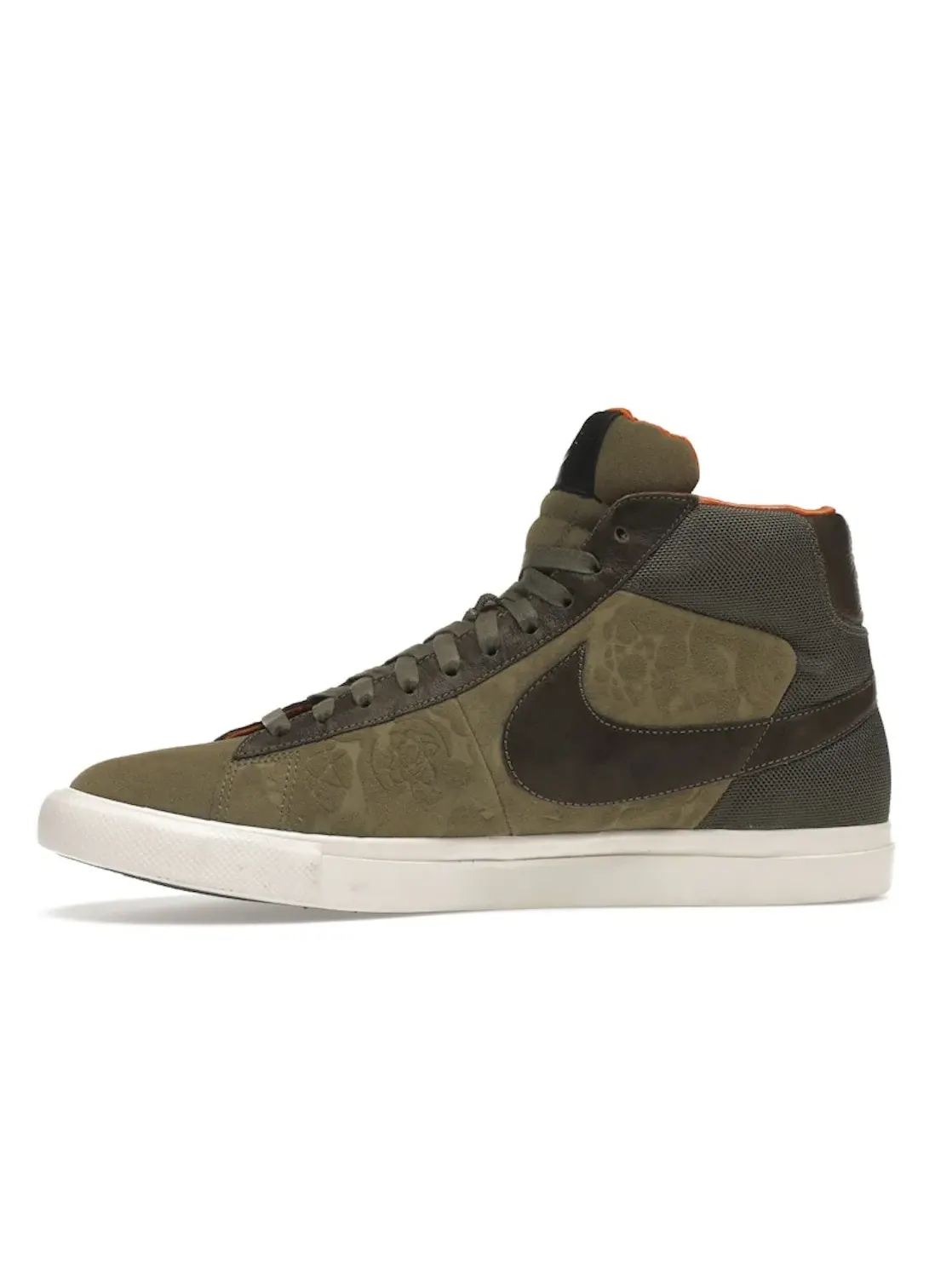 Мужские кроссовки Lifestyle Nike SB Blazer Nike — изображение 3 из 4, оливковый/черный