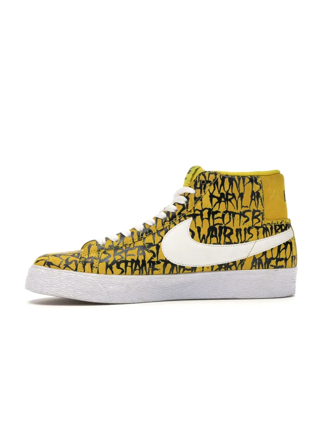 Мужские кроссовки Lifestyle Nike SB Blazer — изображение 3 из 4, желтый/белый-черный