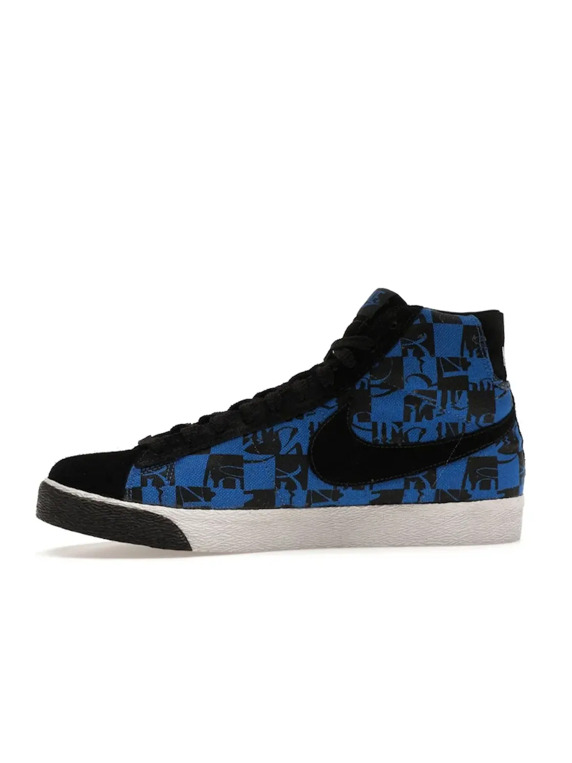 Мужские кроссовки Lifestyle Nike SB Blazer — изображение 3 из 4, черный-белый