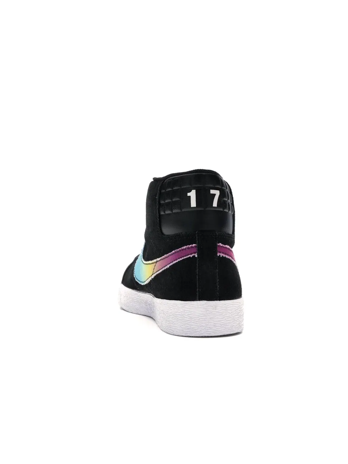 Мужские кроссовки с принтом Nike SB Blazer Zoom Mid Nike — изображение 4 из 4, черный/мульти--белый