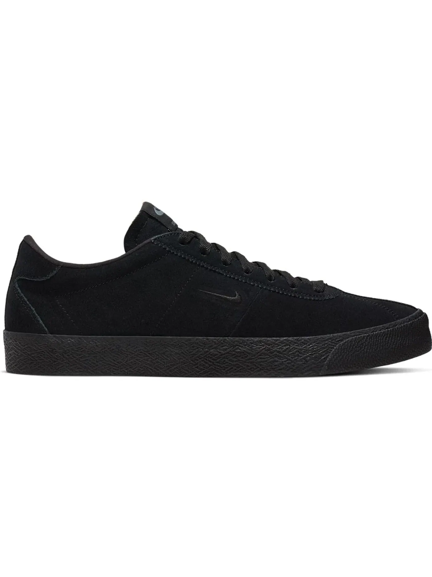 Мужские кроссовки с низким профилем Nike SB Bruin ISO Nike — изображение 1 из 1, черный/черный-оранжевый