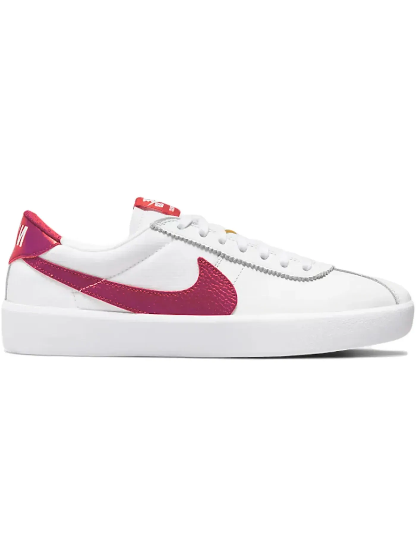 Мужские кроссовки с технологией React Nike SB Bruin React Nike — изображение 1 из 1, белый/белый/красный