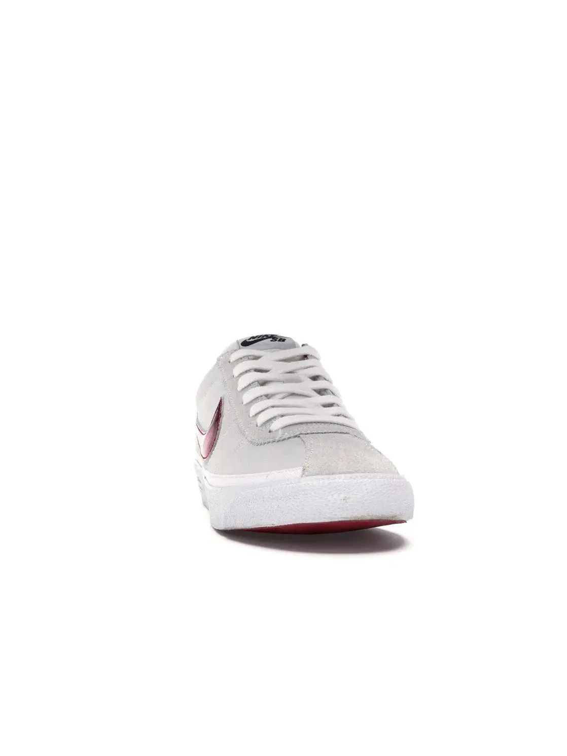 Мужские кроссовки Nike SB Bruin — изображение 2 из 4, белый/красный