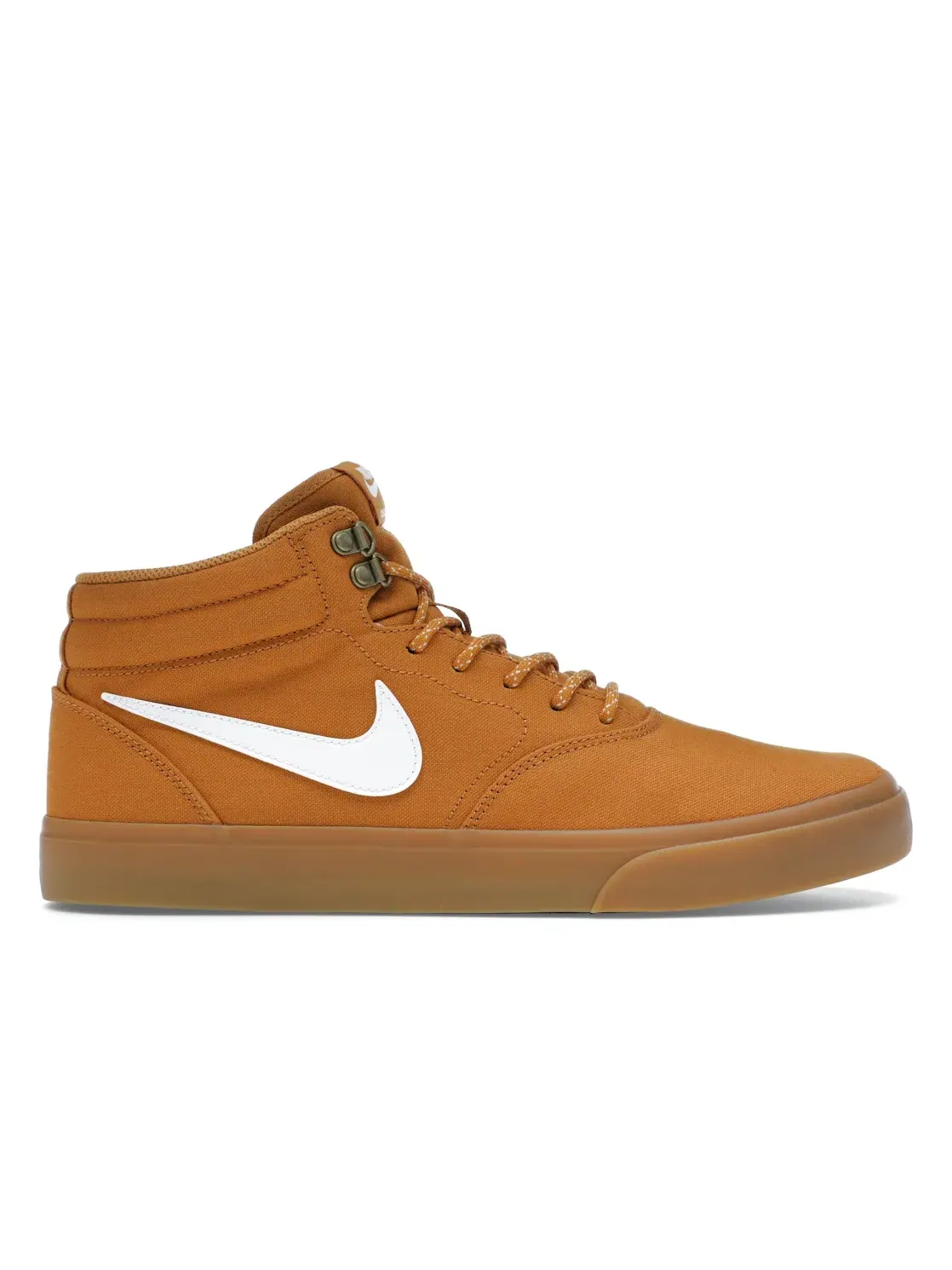 Мужские кроссовки с высоким берцем Nike SB Charge Mid Premium — изображение 1 из 4, светлый коричневый/белый