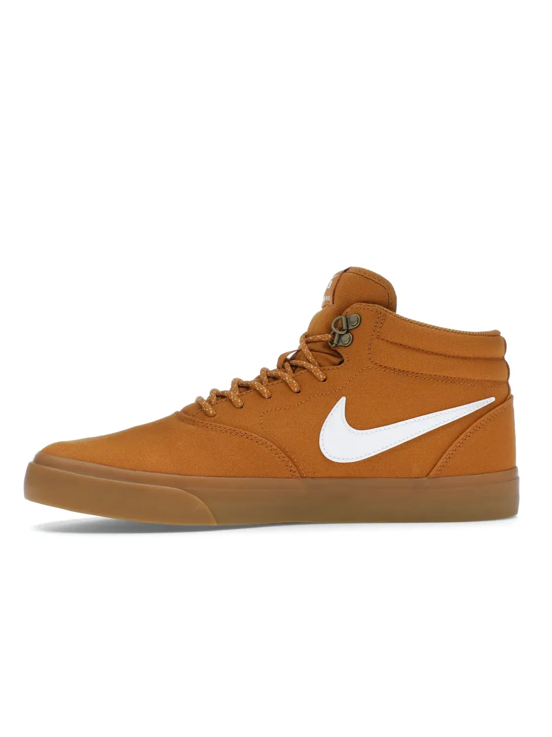 Мужские кроссовки с высоким берцем Nike SB Charge Mid Premium — изображение 3 из 4, светлый коричневый/белый