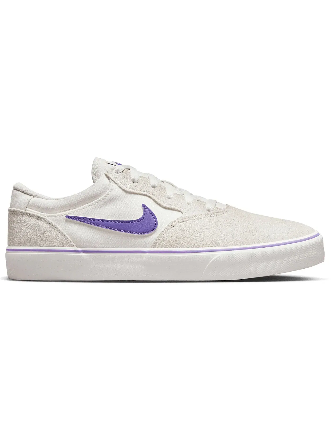 Мужские кроссовки для скейтбординга Nike SB Chron 2 Nike — изображение 1 из 1, белый/белый/песочный