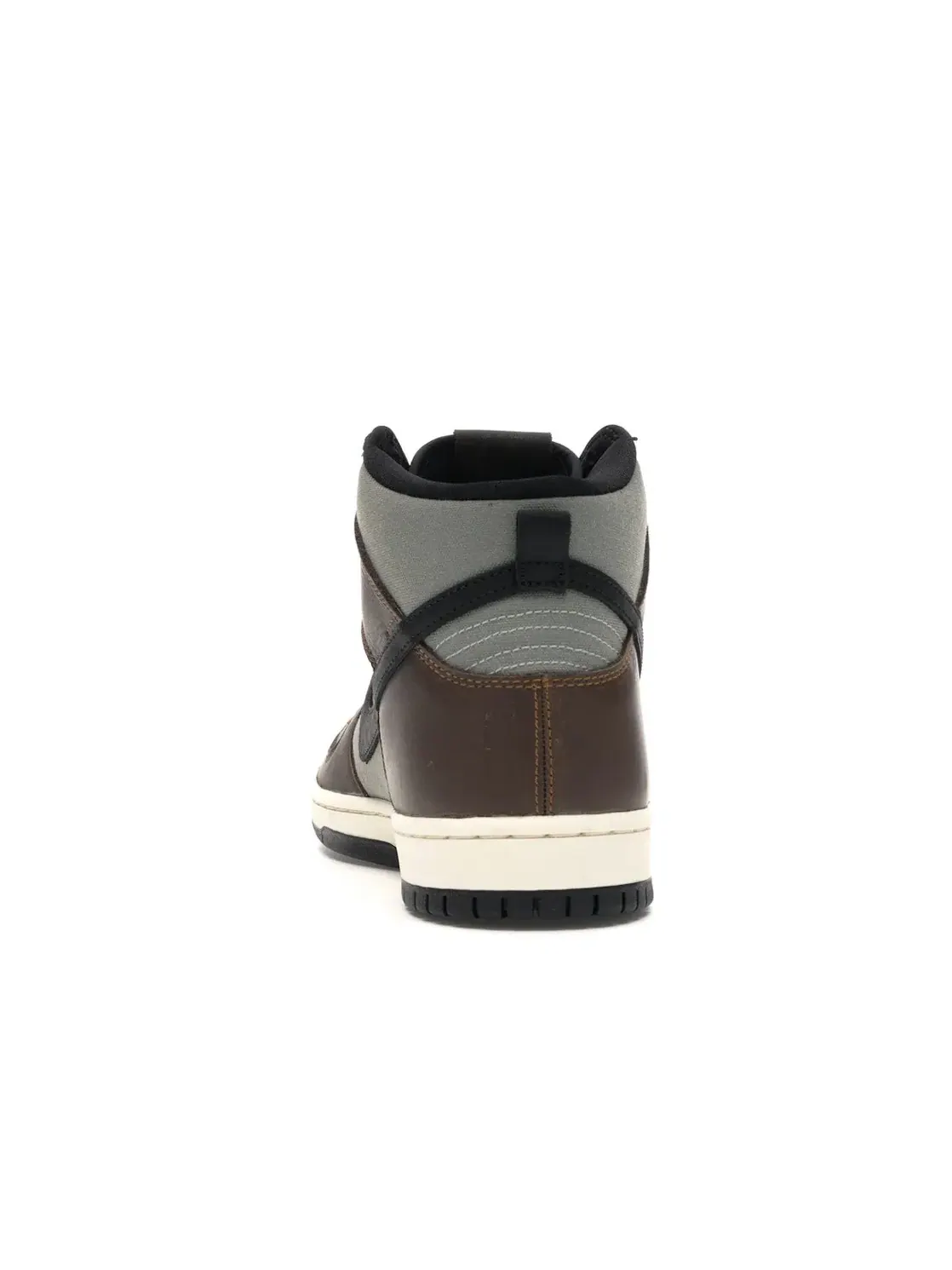 Мужские кроссовки высокие с замшевым верхом Nike SB Dunk High Baroque Brown — изображение 4 из 4, коричневый/черный