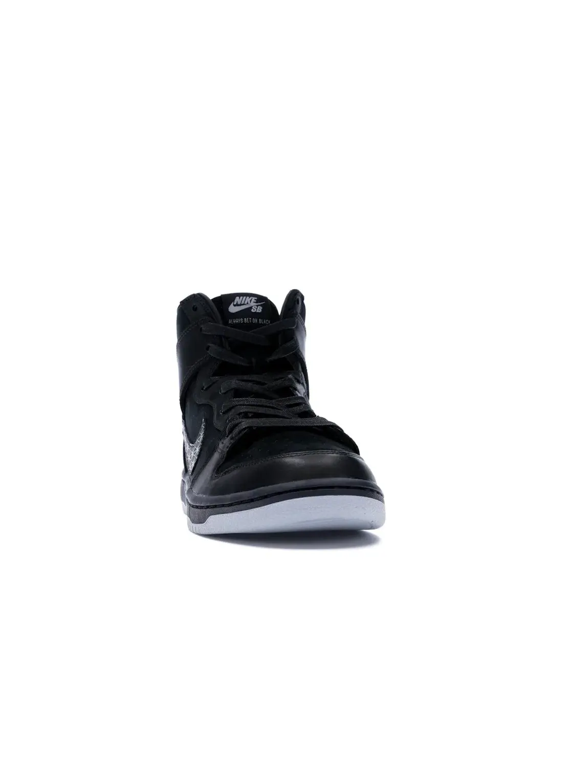 Мужские кроссовки для скейтбординга с коллаборацией Nike SB Dunk High Black Bar Nike — изображение 2 из 4
