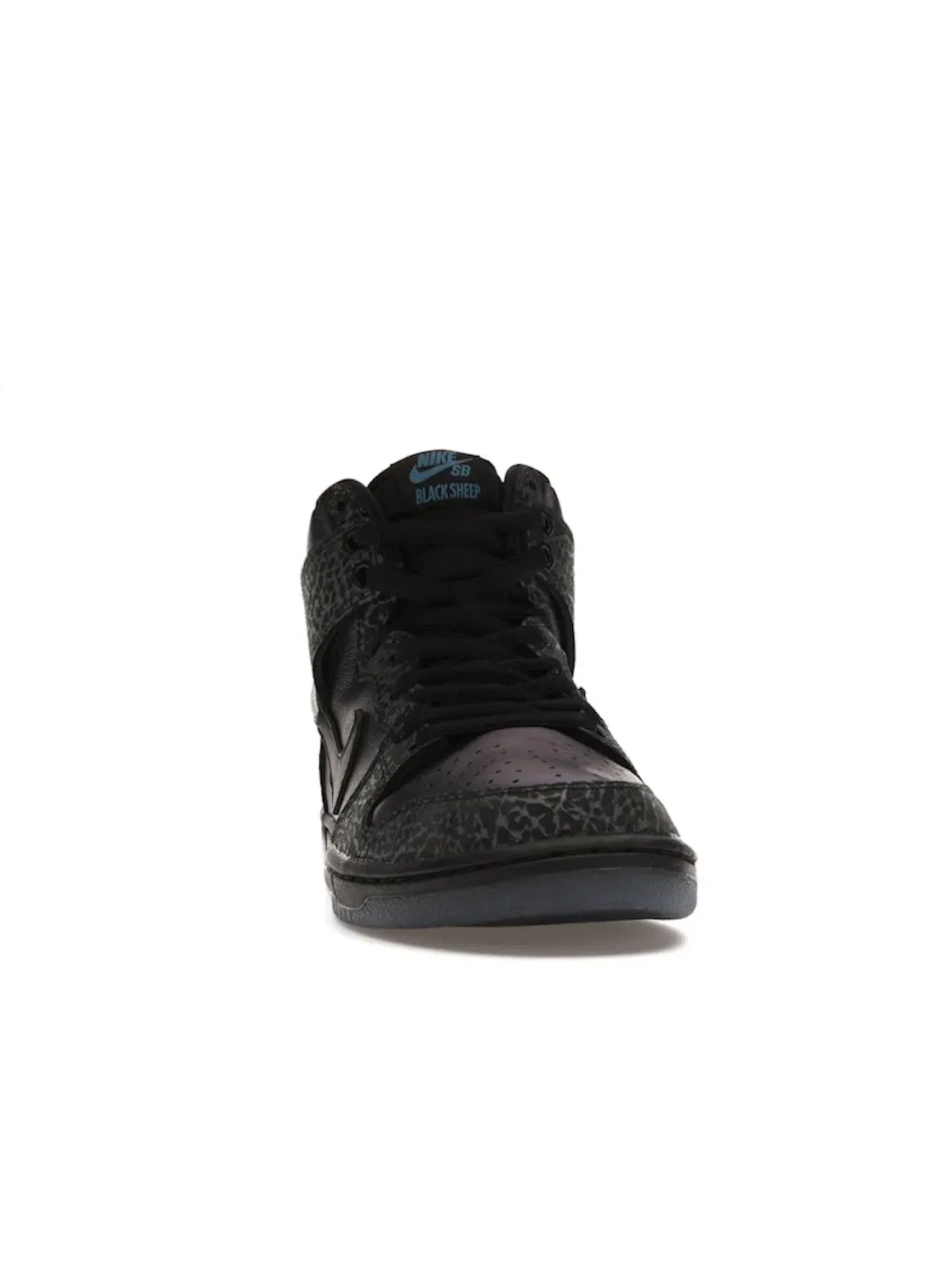 Мужские кроссовки Nike SB Dunk High Black Sheep Hornet — изображение 2 из 4, черный/черный-черный