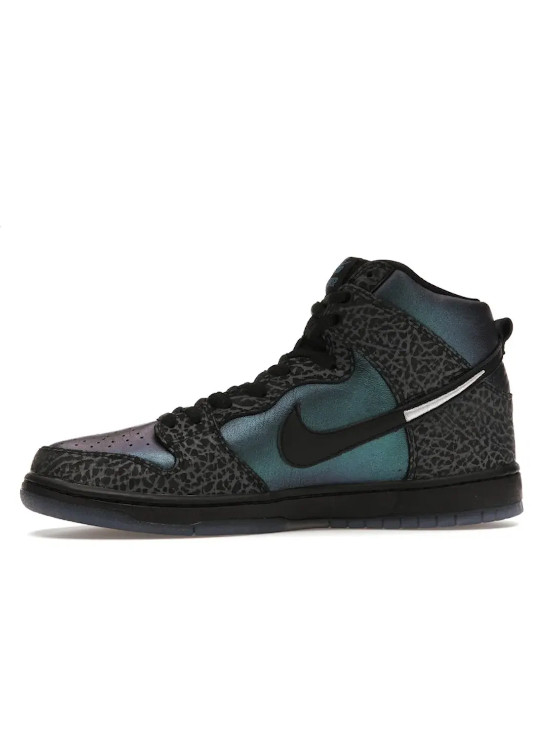 Мужские кроссовки Nike SB Dunk High Black Sheep Hornet — изображение 3 из 4, черный/черный-черный