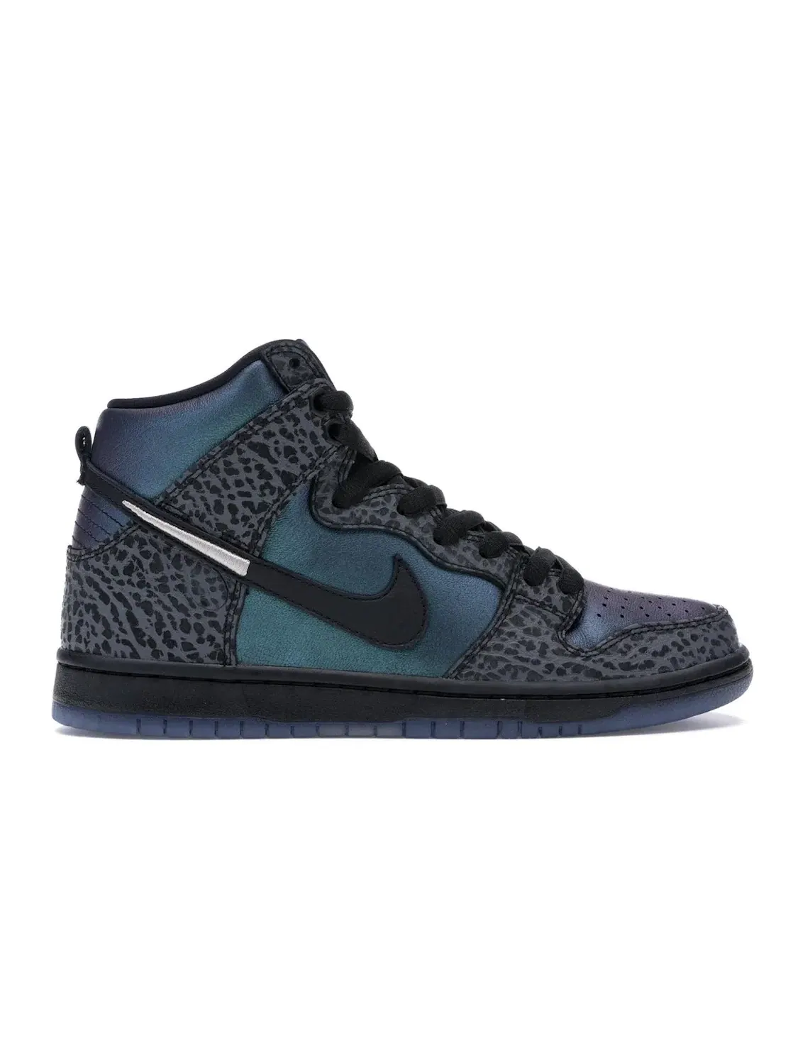 Мужские кроссовки высокие Nike SB Dunk High Black Sheep Hornet — изображение 1 из 4, черный/черный-черный