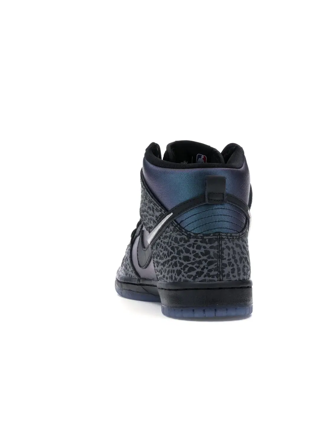Мужские кроссовки высокие Nike SB Dunk High Black Sheep Hornet — изображение 4 из 4, черный/черный-черный