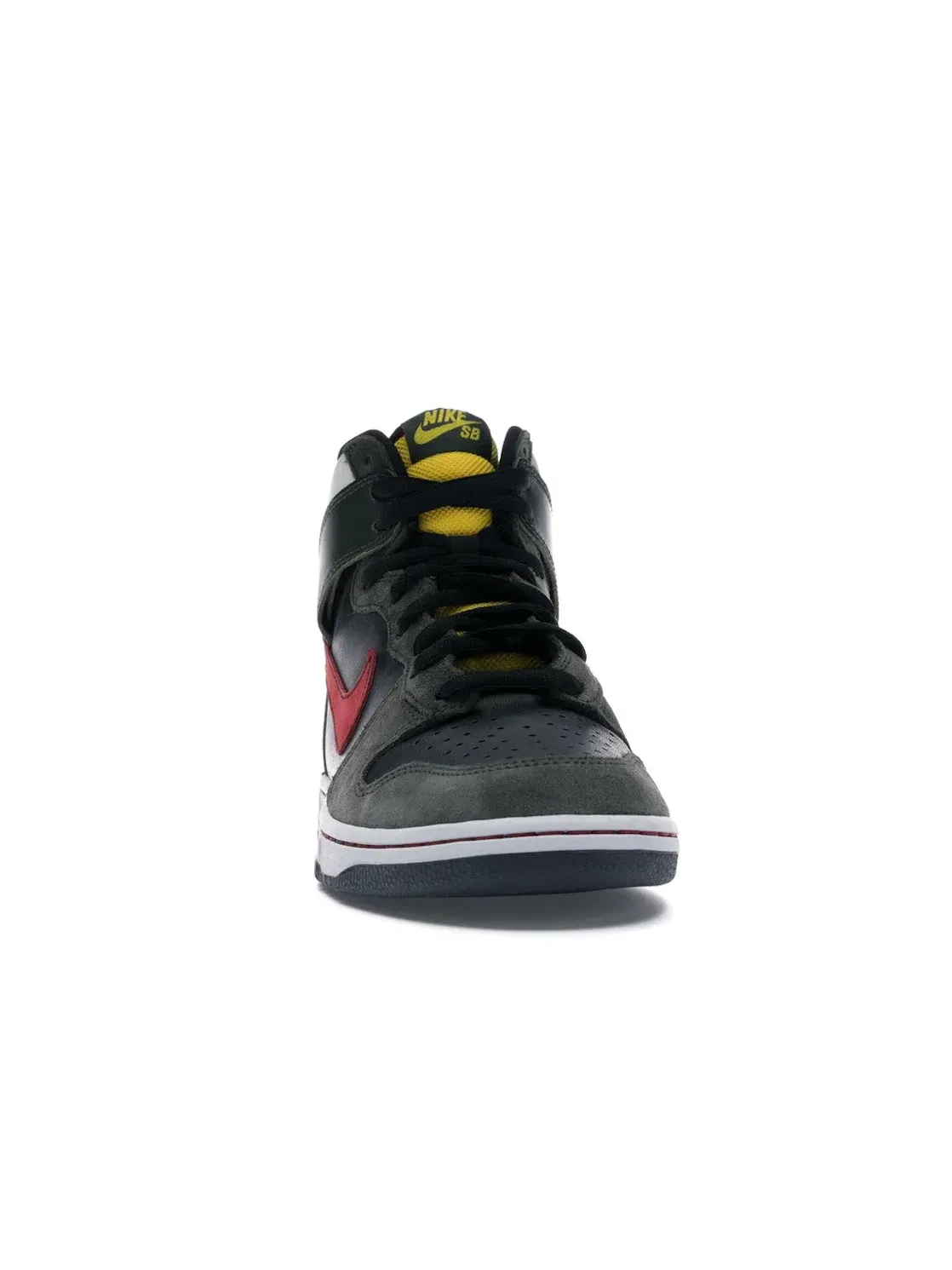 Мужские кроссовки Nike SB Dunk High — изображение 2 из 4, темный/красный