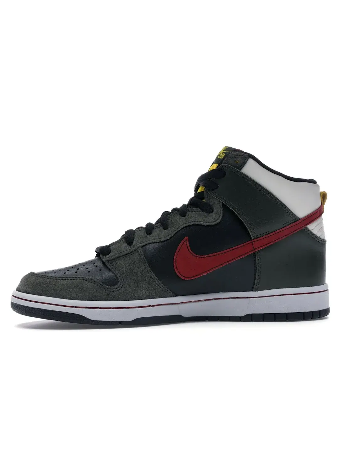 Мужские кроссовки Nike SB Dunk High — изображение 3 из 4, темный/красный