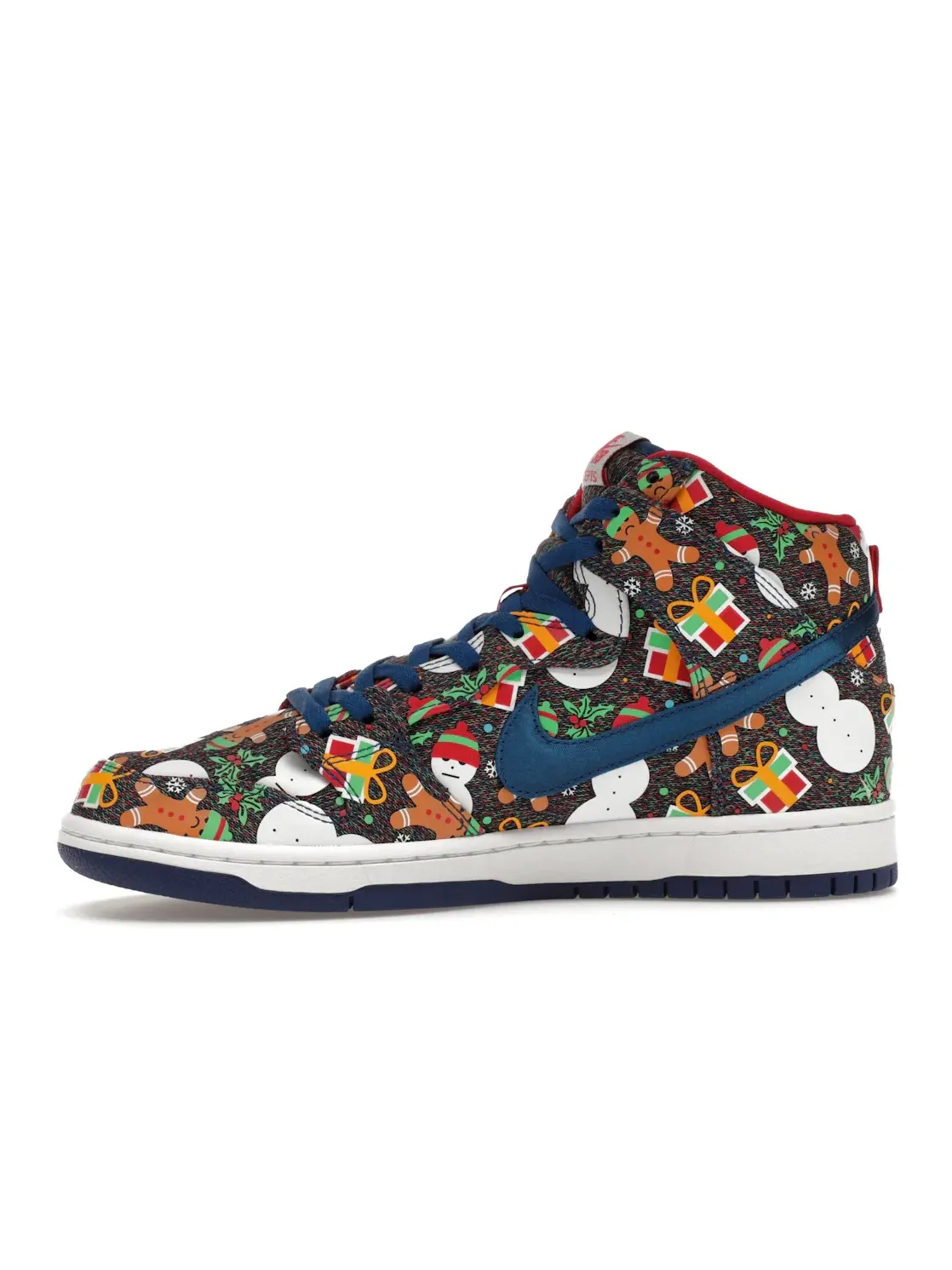 Мужские кроссовки с принтом Nike SB Dunk High Concepts Nike — изображение 3 из 4, синий/синий-красный