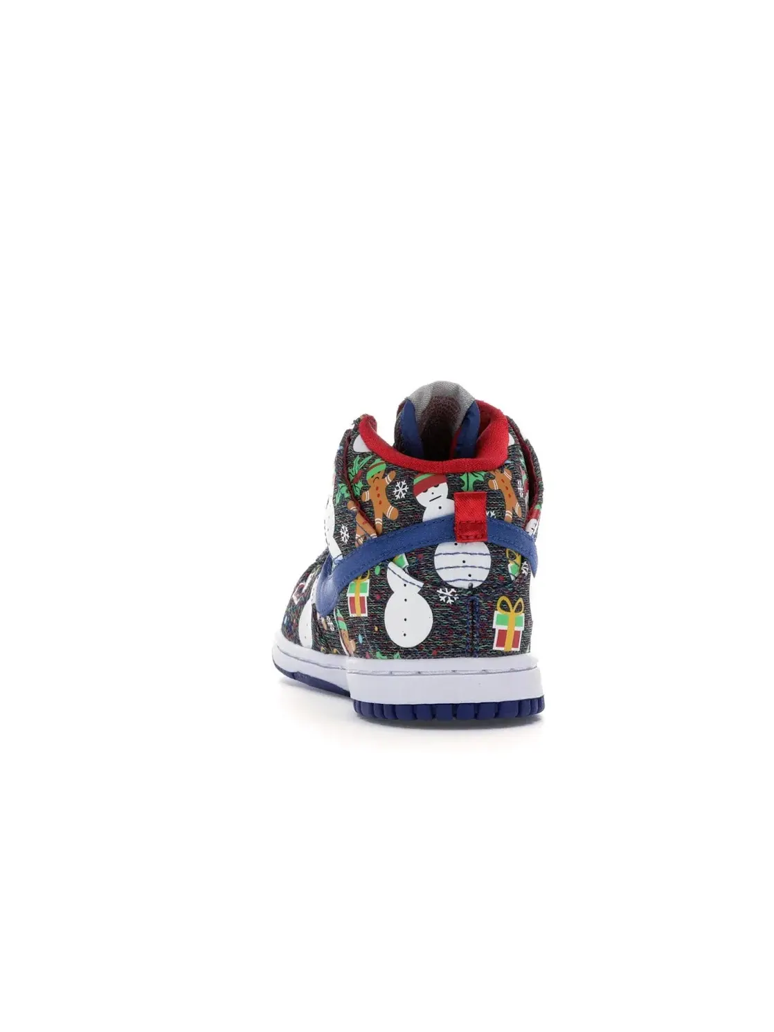 Детские кроссовки для мальчиков с принтом Nike SB Dunk High Concepts Ugly Christmas Sweater Nike — изображение 4 из 4