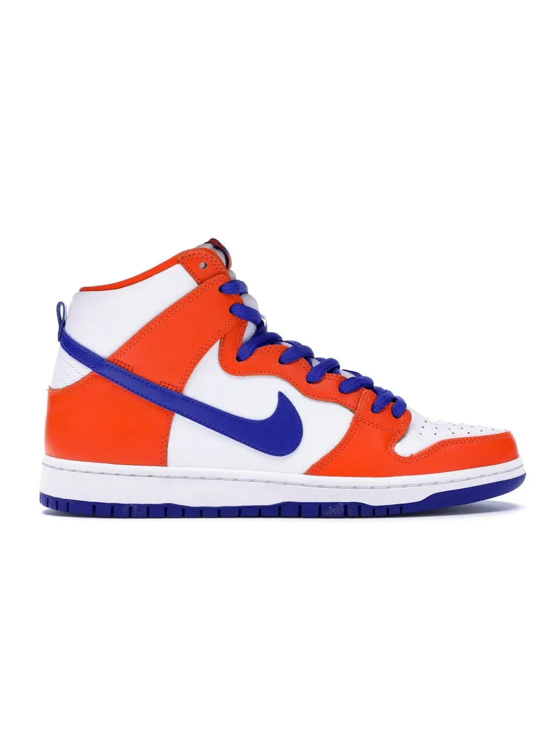 Мужские кроссовки с амортизацией Nike SB Dunk High — изображение 1 из 4, оранжевый/синий-белый