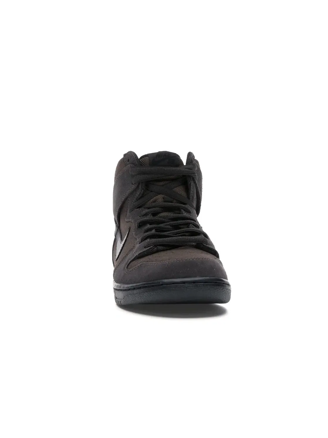 Мужские кроссовки высокие Nike SB Dunk High — изображение 2 из 4, темный/черный