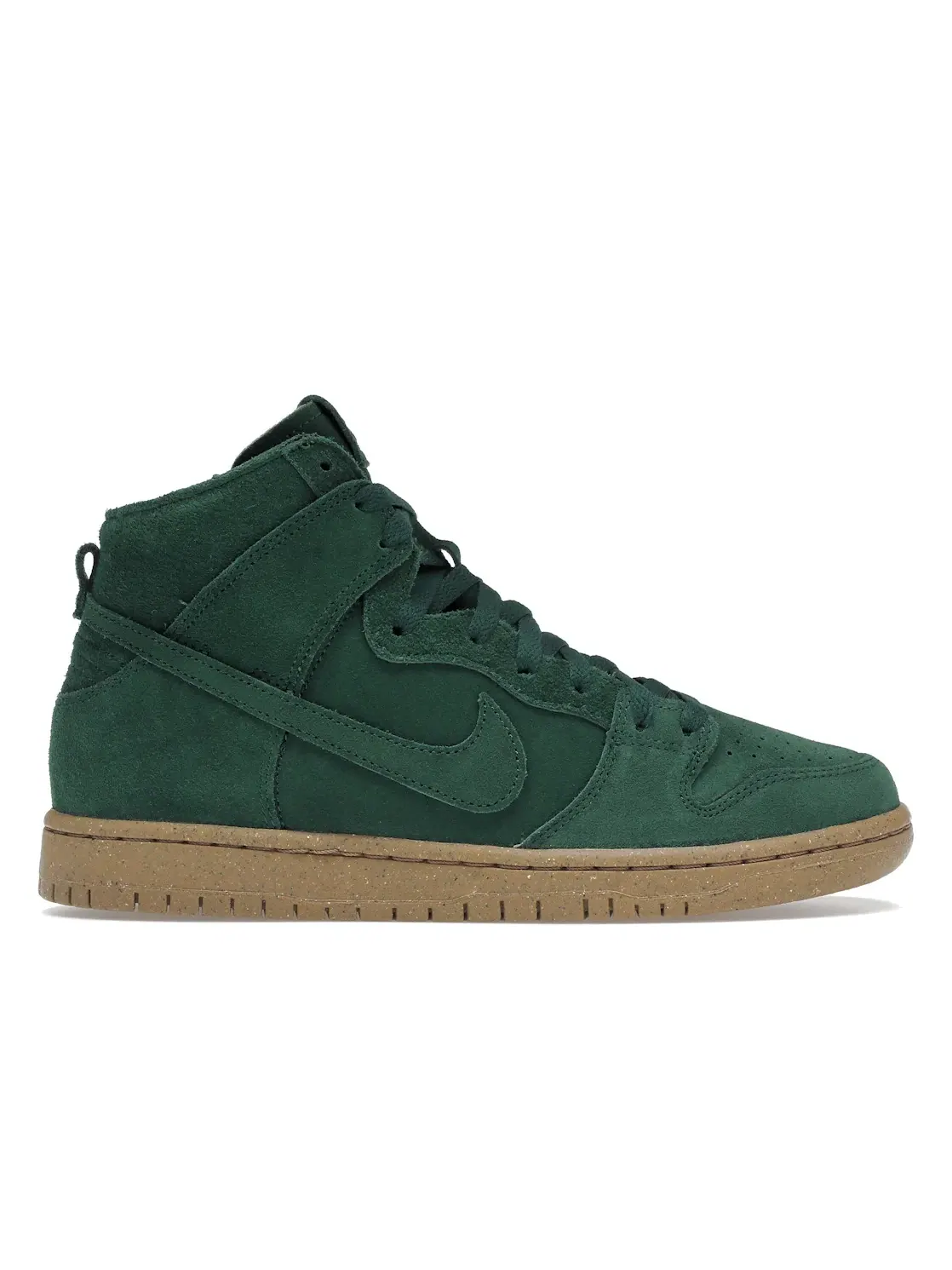 Мужские кроссовки с замшевым верхом Nike SB Dunk High Decon — изображение 1 из 4, зеленый/зеленый